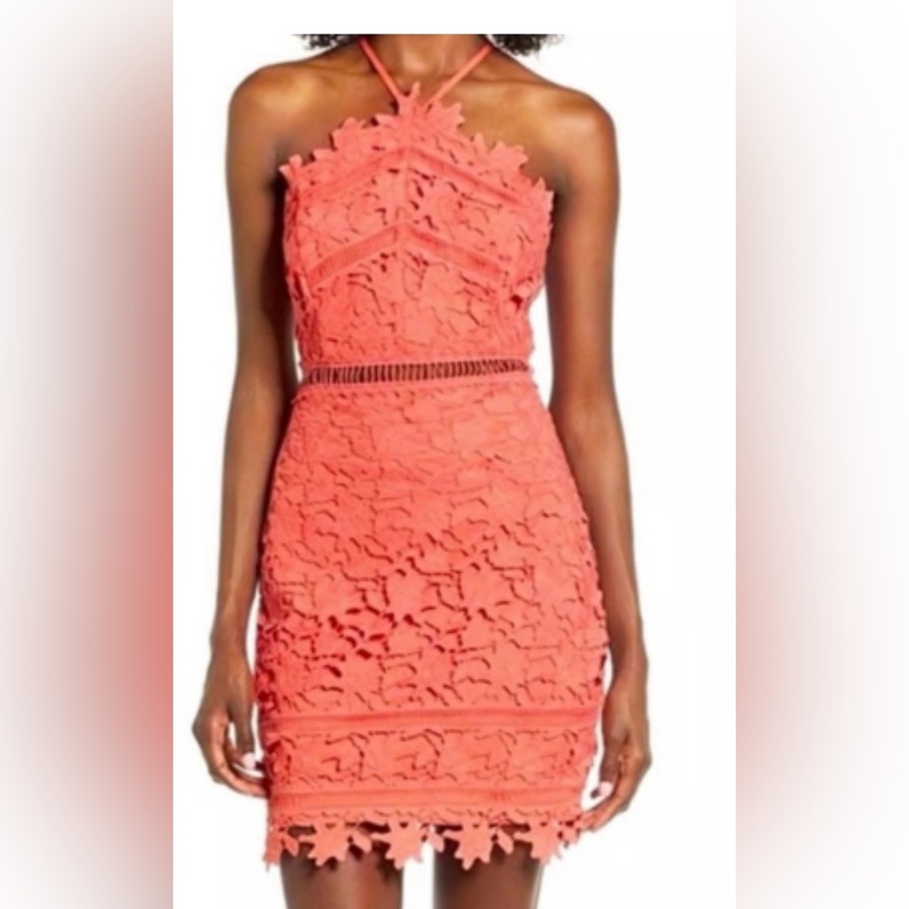 ASTR THE LABEL CROCHET DRESS - Large